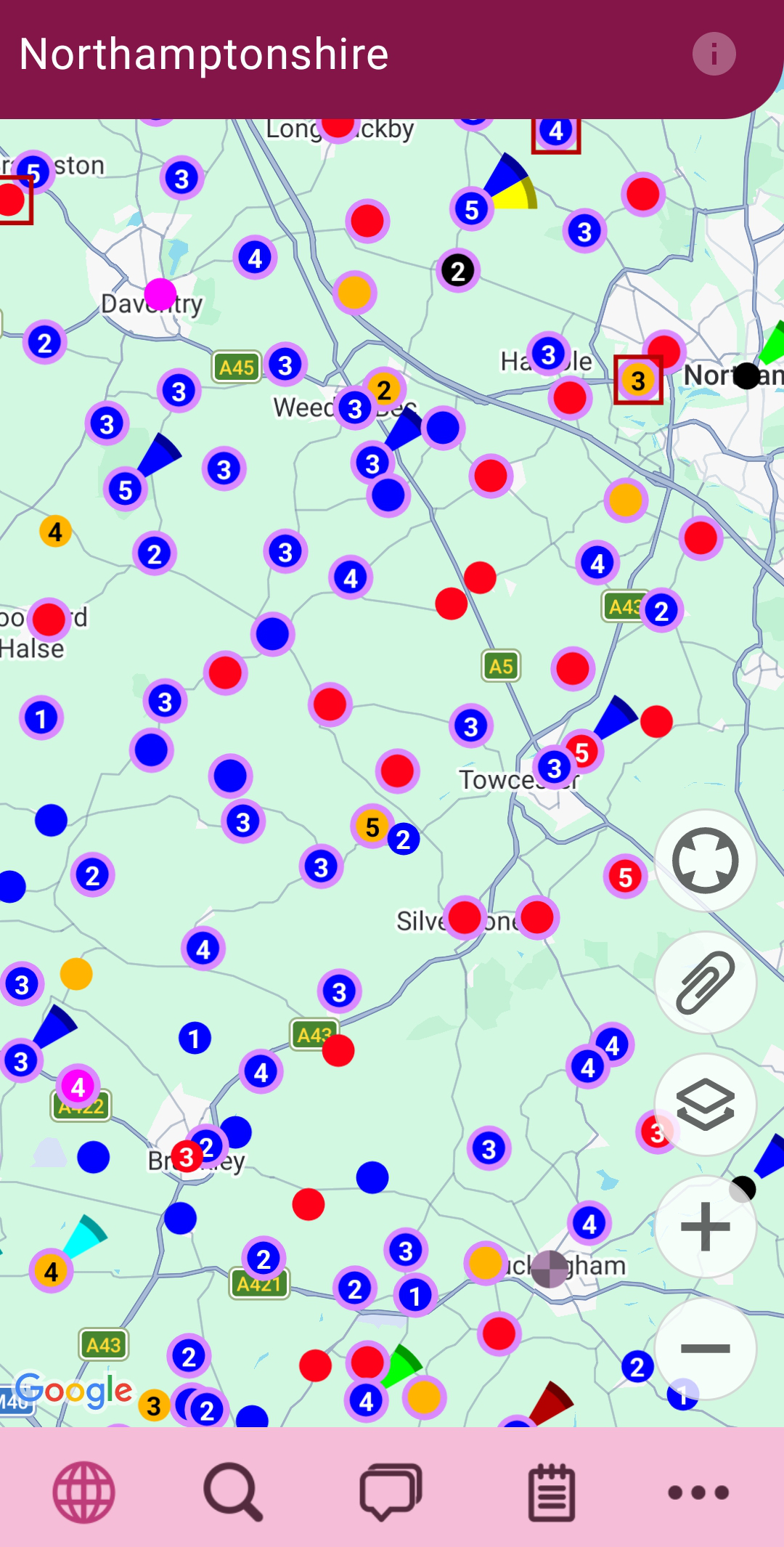 Keyholder app map view